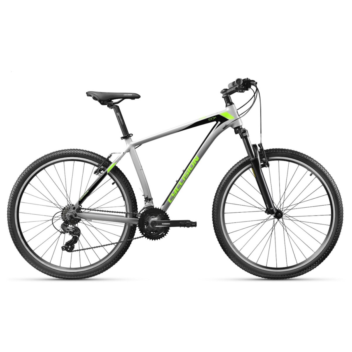 Cyclision Corph 8 MK-II 29" - model 2024 Midnight Lime - XL (21", 180-200 cm) · záber 5