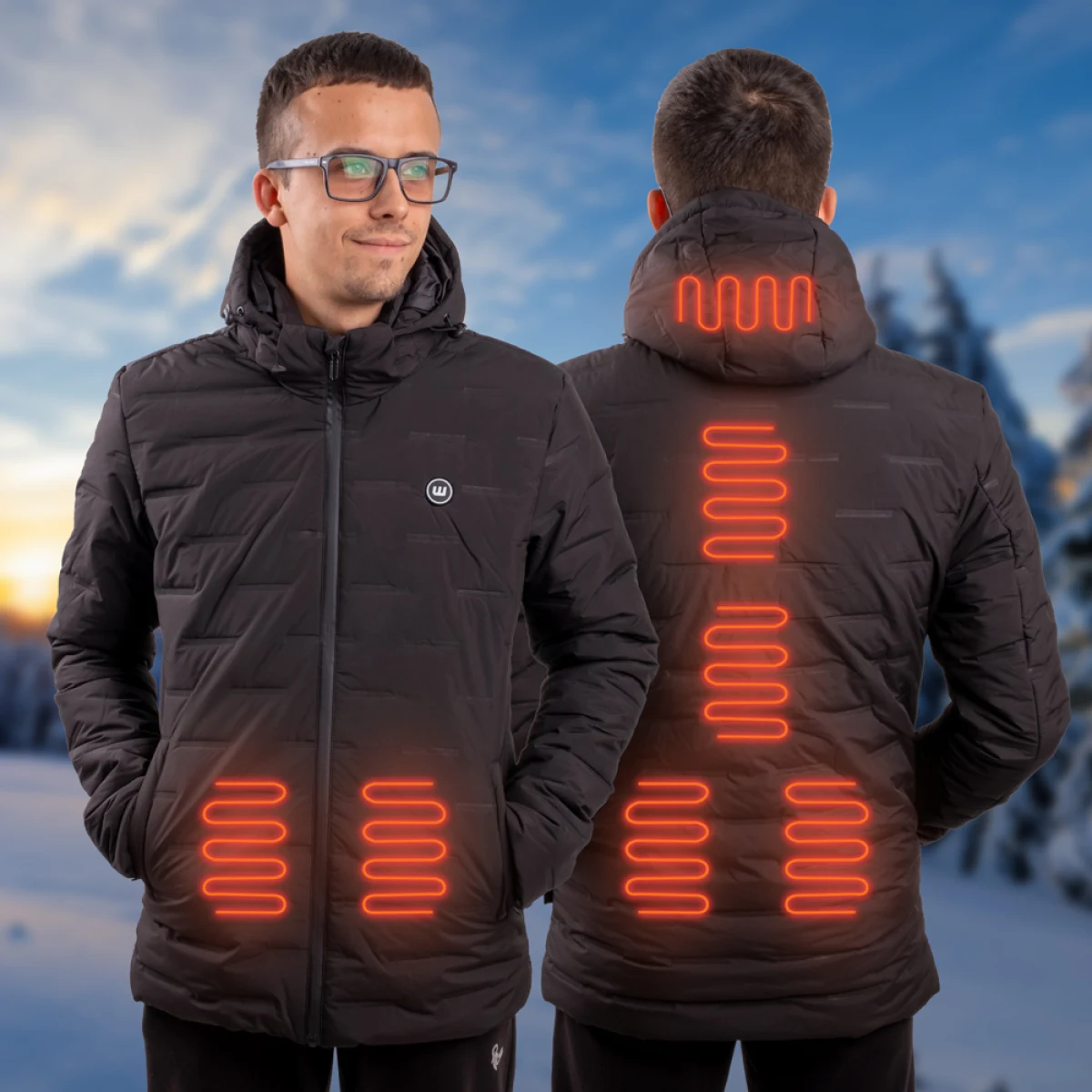W-TEC HEATborg khaki - 3XL · záber 3