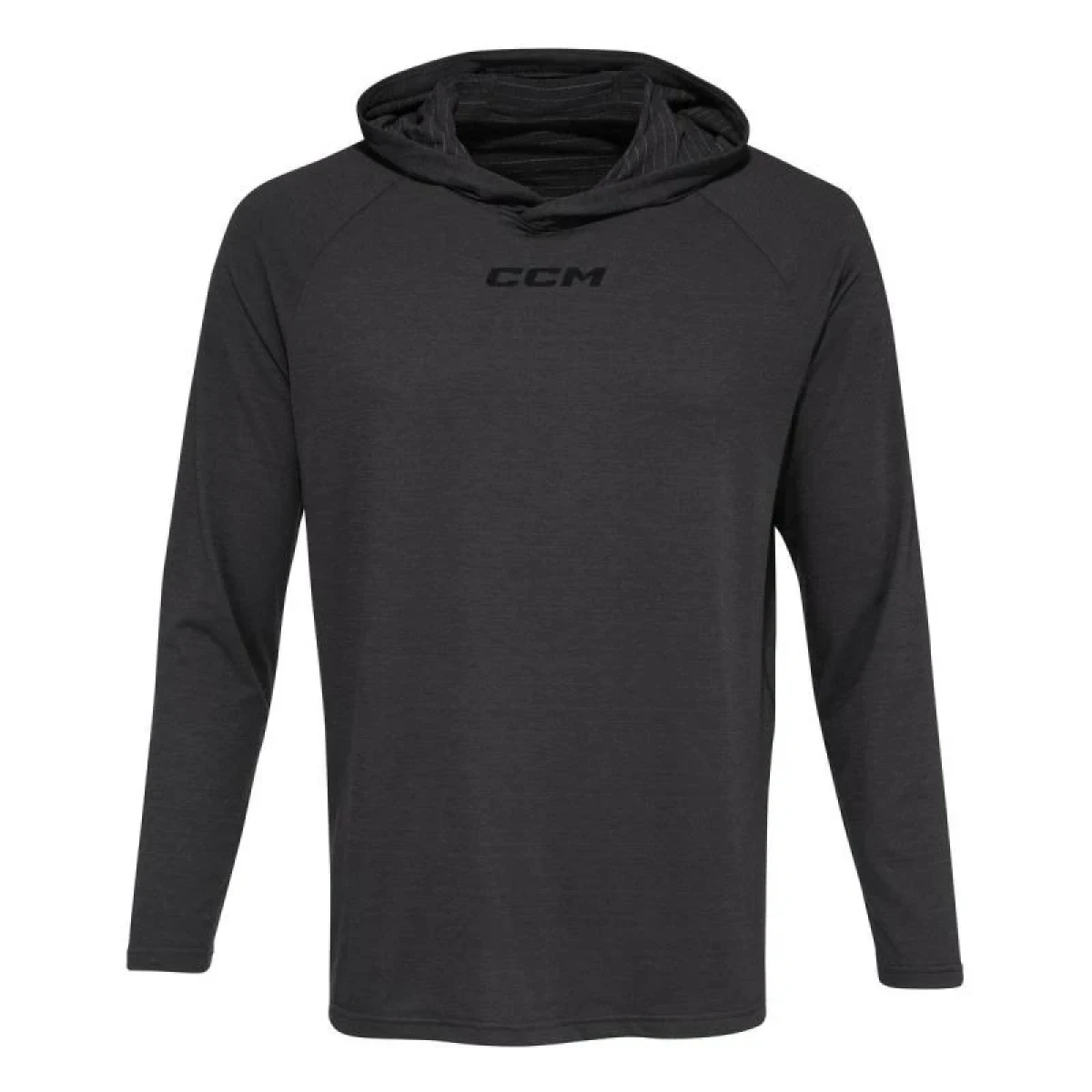 CCM Mikina Premium Training Hoodie SR - Velikost: S | Barva: čierna · záber 1