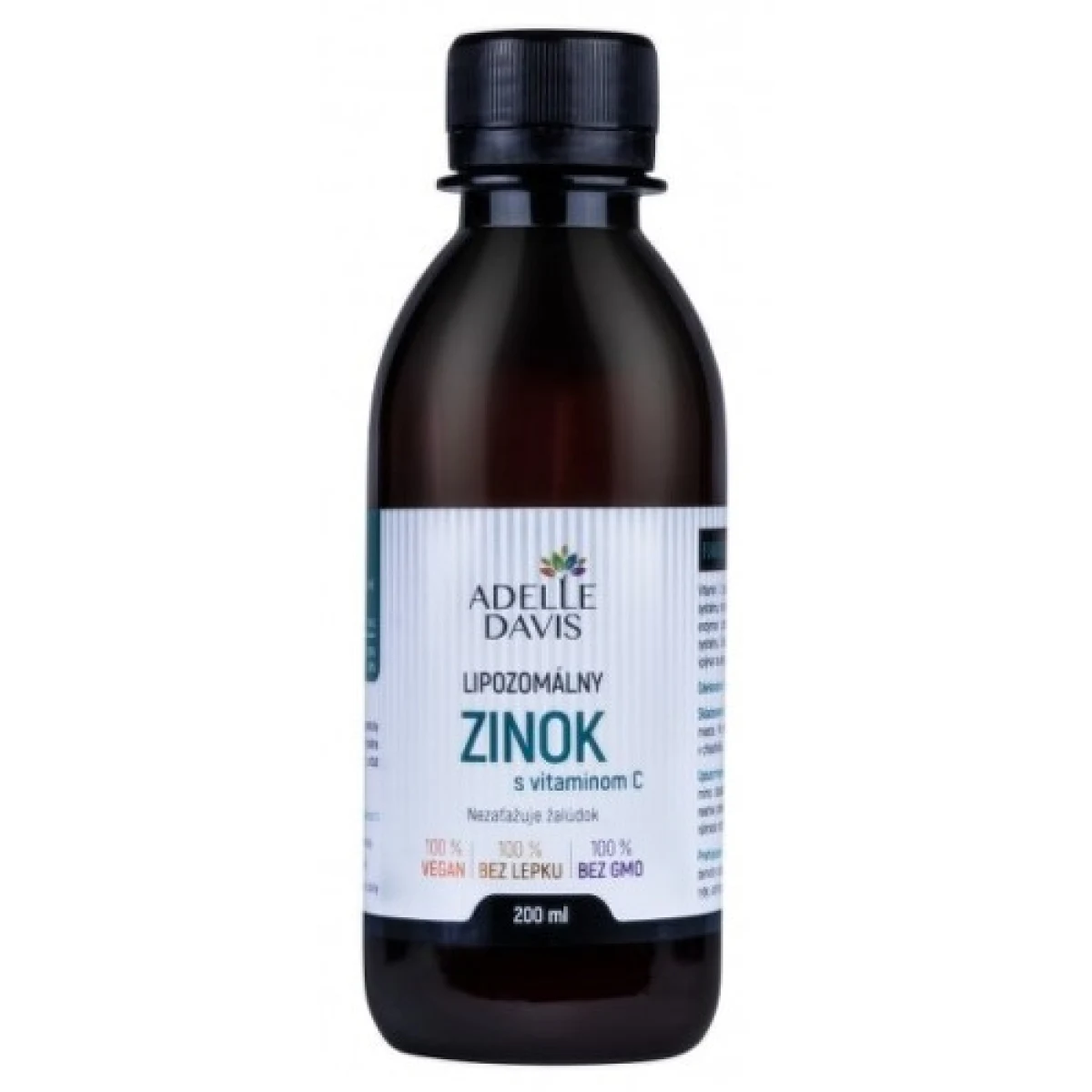 ADELLE DAVIS Lipozomálny zinok s vitamínom C 200 ml · záber 1