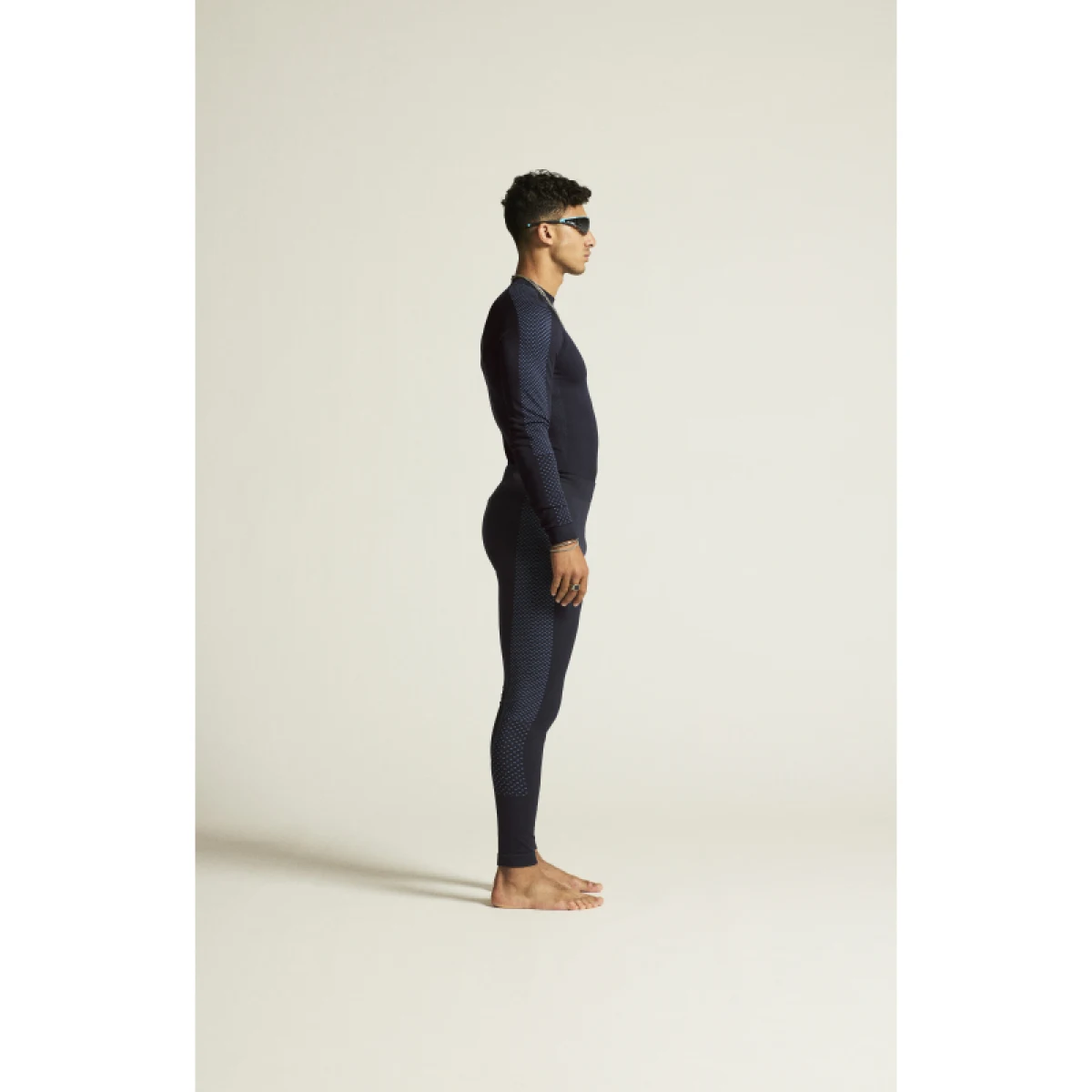 Pánské termo tričko s dlouhým rukávem CRAFT ADV WARM INTENSITY LS M-396345-Blaze Royal · záber 4
