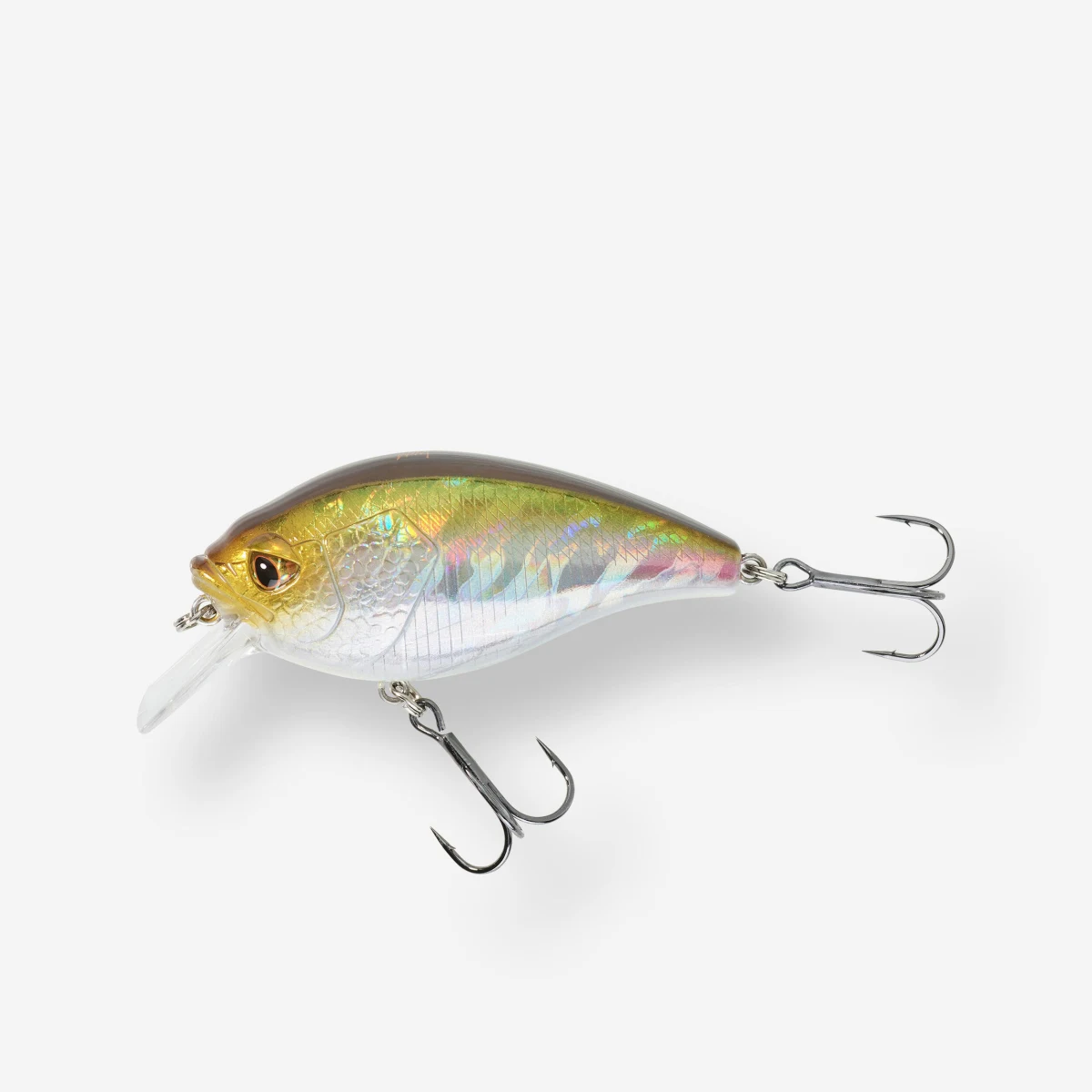 CAPERLAN Wobler Crankbait Shallow Runner WXM CRKSR 70 F zelený chrbát bez · záber 1