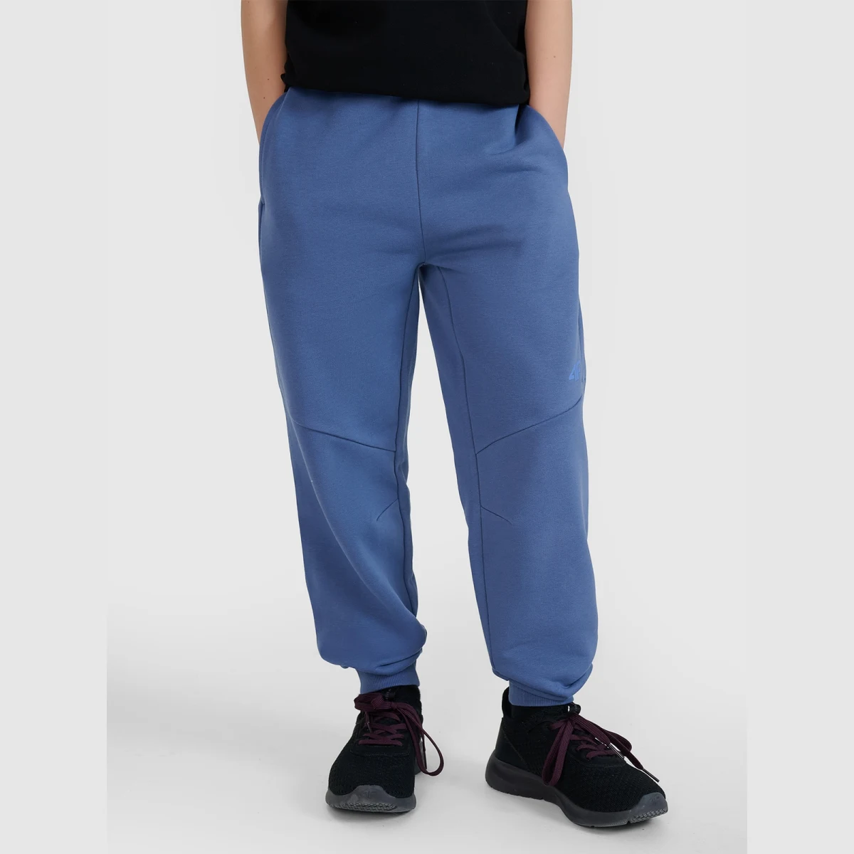 Chlapecké tepláky 4F JUNIOR TROUSERS CAS M1103-33S-BLUE · záber 2