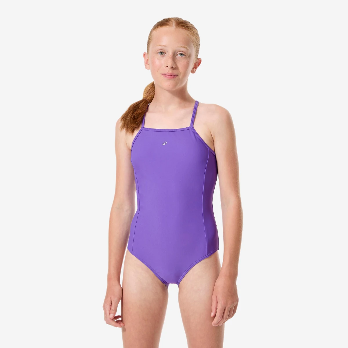 NABAIJI Dievčenské jednodielne plavky Kamily fialové 10-11 r (141-148 cm) · záber 1