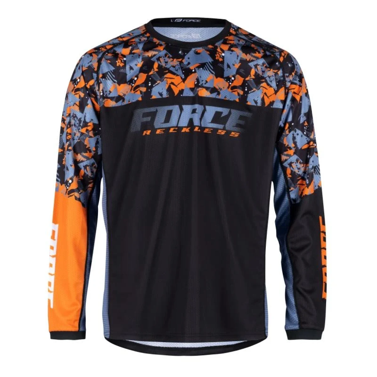 Force RECKLESS černo-oranžový - Velikost: L | Barva: Čierna · záber 1