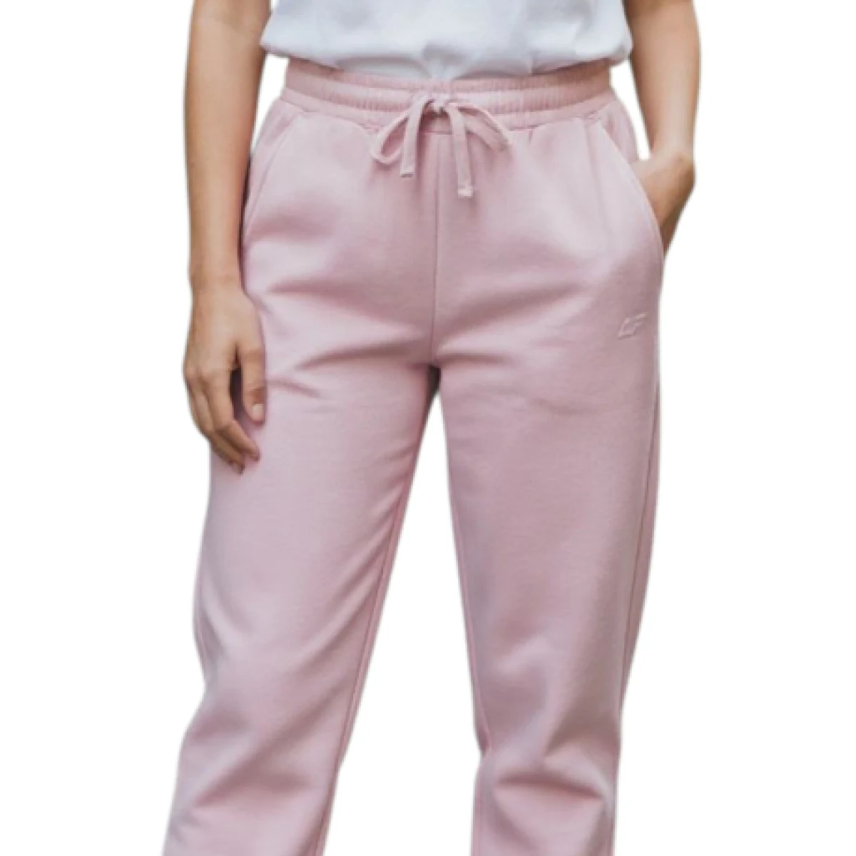 Dievčenské tepláky 4F JUNIOR TROUSERS CAS F1249-4FJWAW25TTROF1249-56S-LIGHT PINK · záber 1