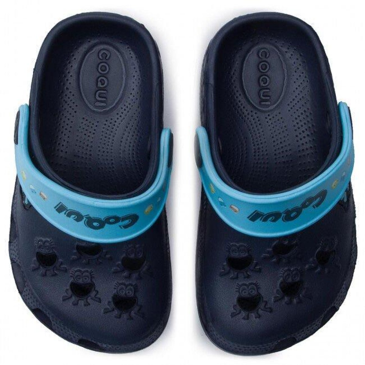 Coqui Little Frog Wellness Sandals Kids - Veľkosť: 23-24 | Farba: Modrá · záber 5