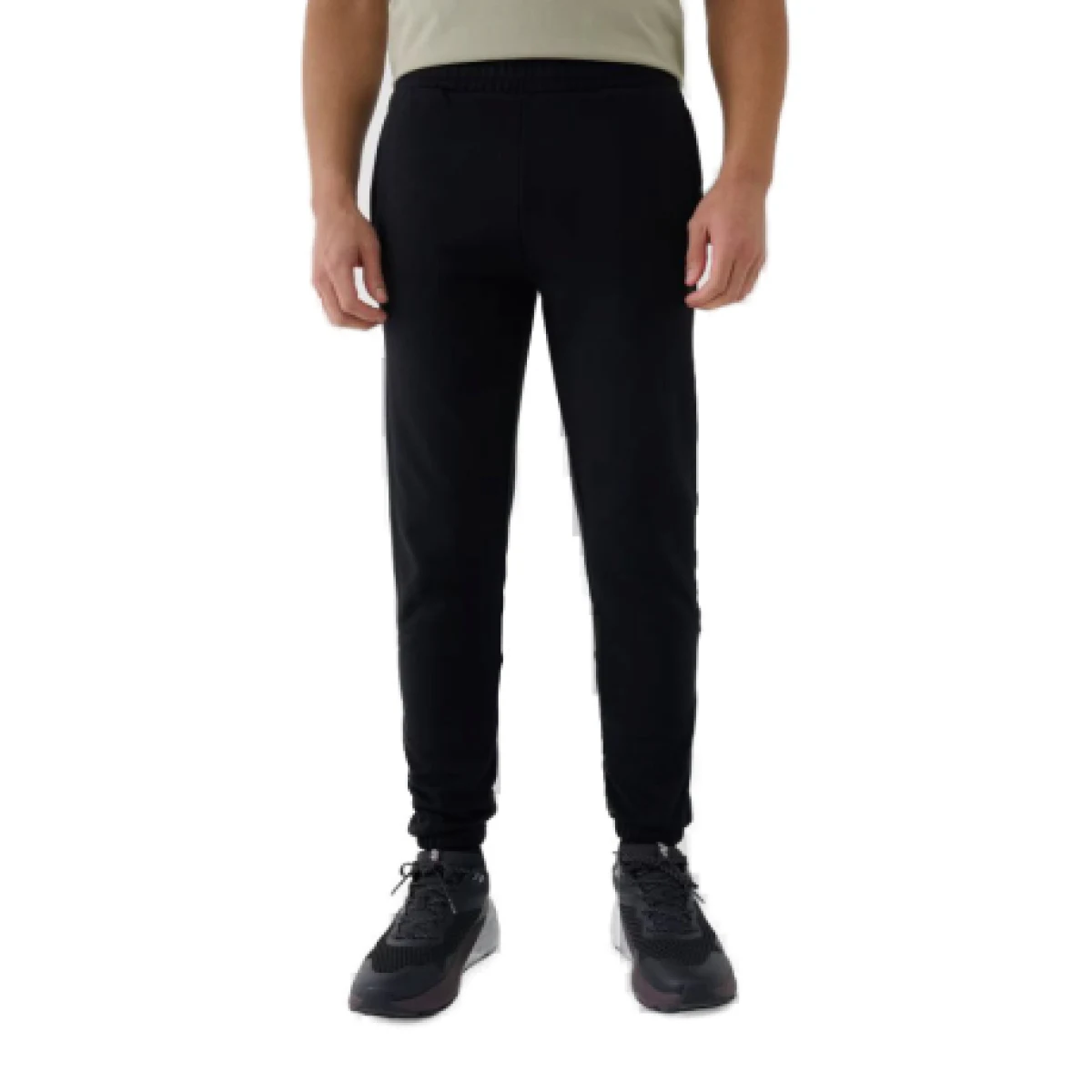 Pánské tepláky 4F TROUSERS CAS M1014-20S-DEEP BLACK · záber 1