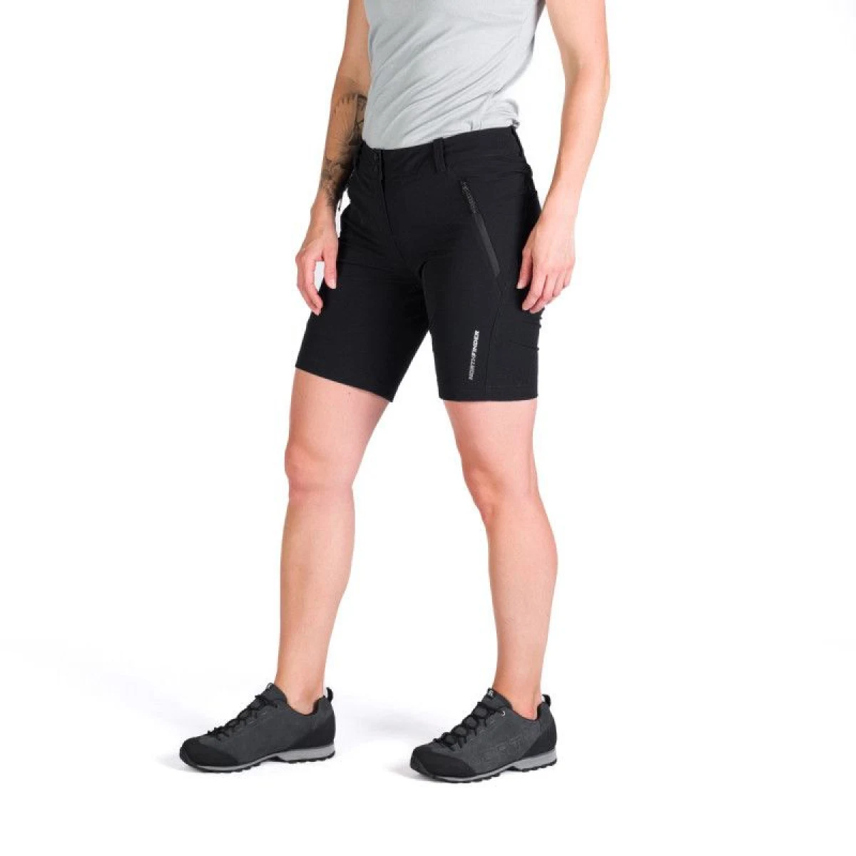 Dámské turistické kraťasy NORTHFINDER GLENDA-269-black · záber 2