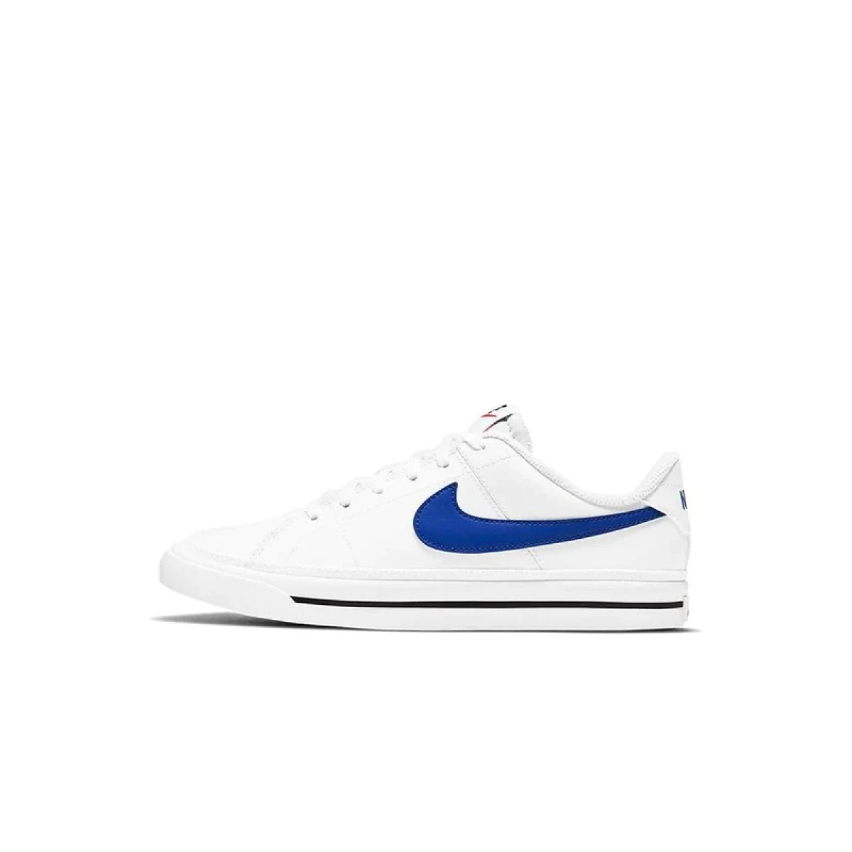 Chlapecká vycházková obuv NIKE Court Legacy white game royal black · záber 2