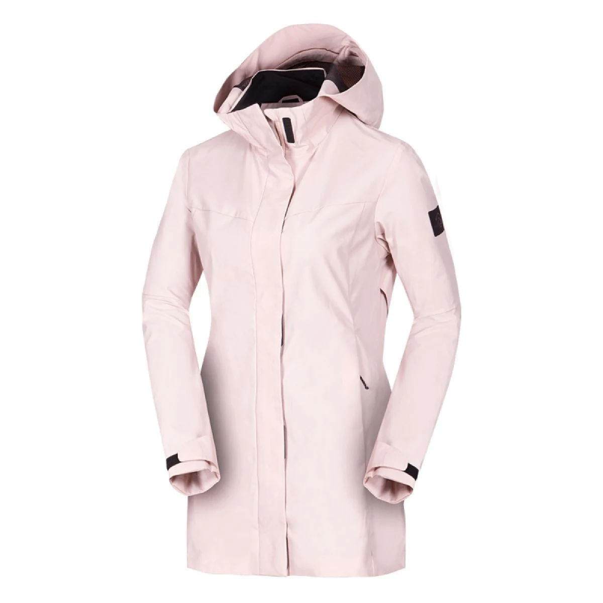 Dámska turistická softshellová bunda s kapucňou NORTHFINDER YULIANA-366rose · záber 3