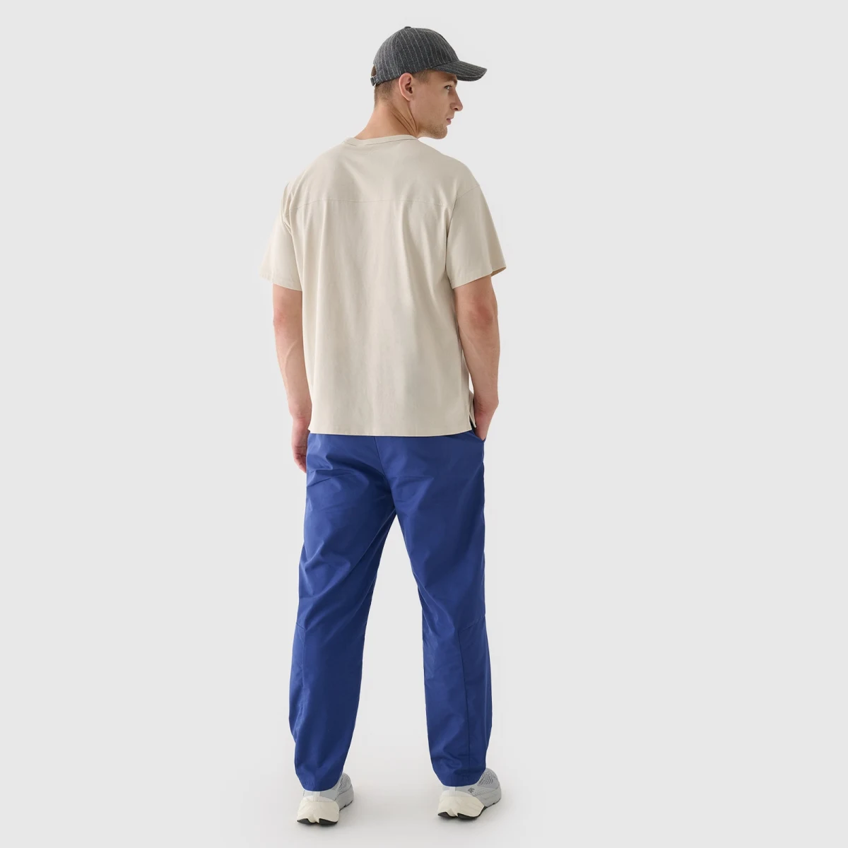 Pánské kalhoty casual - tmavě modré · záber 2