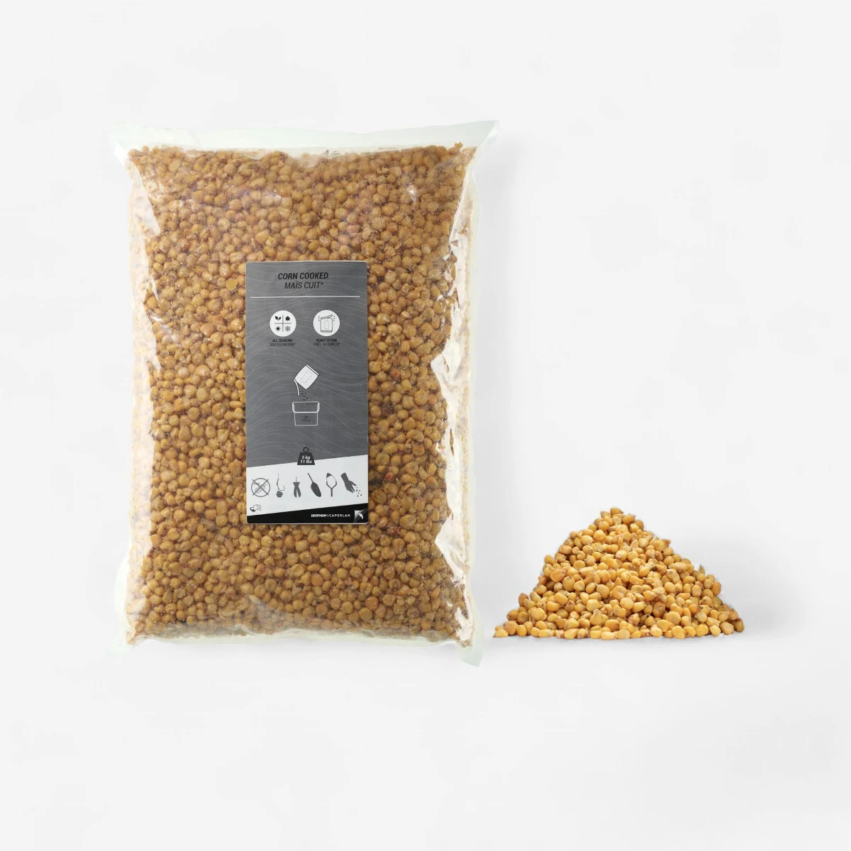 CAPERLAN Partikel – kukurica (varené semená) 5 kg vrecko bez · záber 2