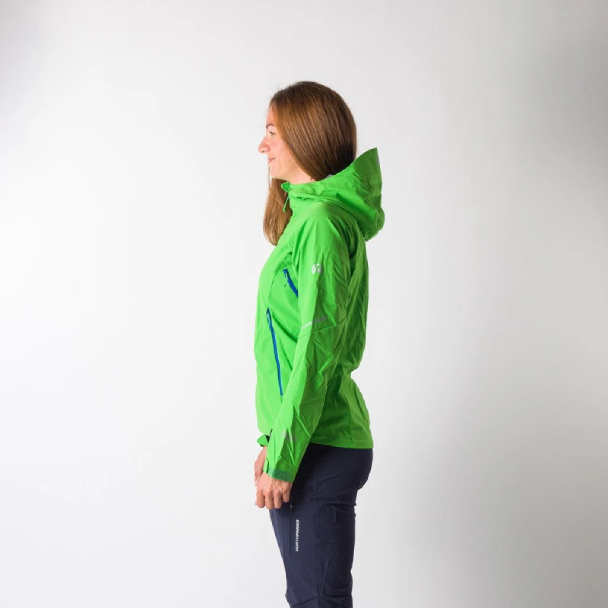 Dámská turistická softshellová bunda NORTHFINDER ZANIYAH-BU-4971OR-316-green · záber 4
