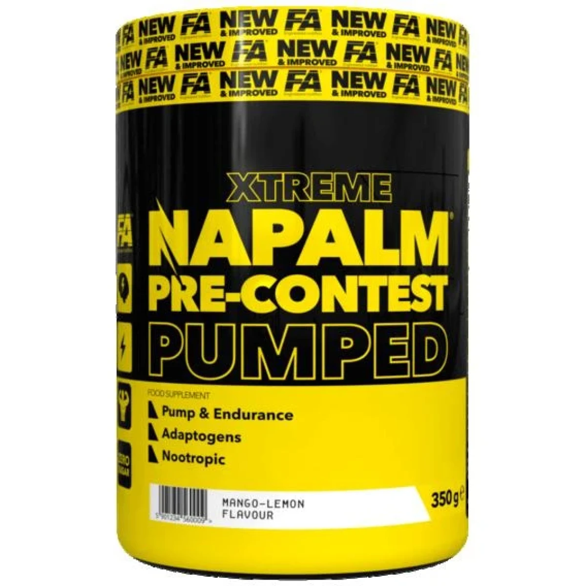 Fitness Authority Xtreme Napalm Pre-Contest Pumped 350g · záber 1