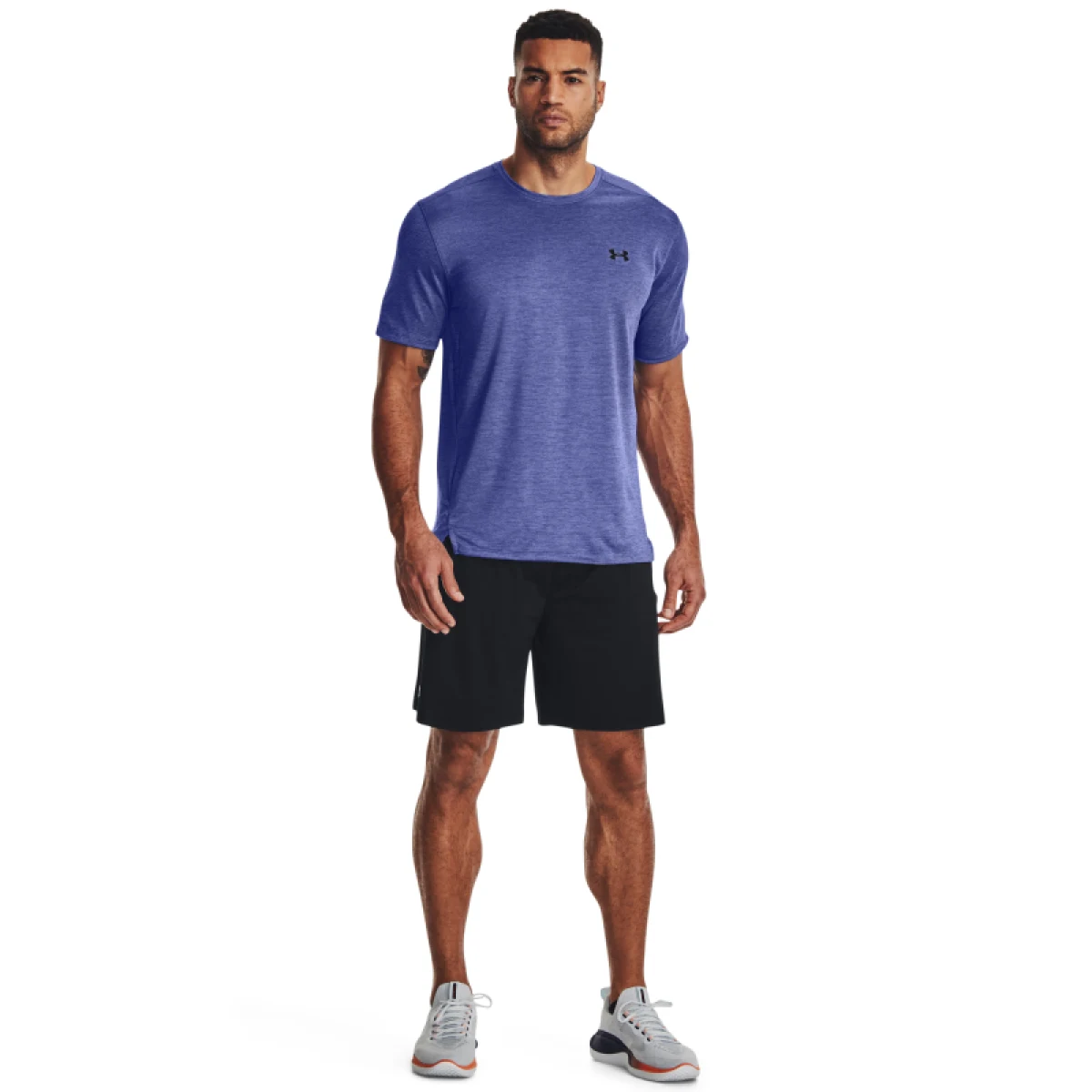 Pánské tréninkové tričko s krátkým rukávem UNDER ARMOUR UA Tech Vent SS-BLU-1376791-495 · záber 3