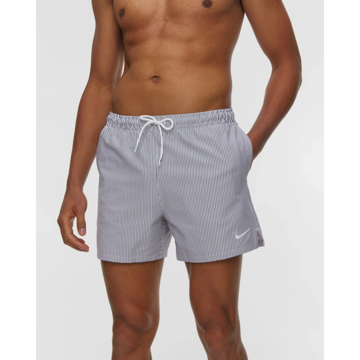 Férfi fürdőnadrág NIKE SWIM Breaker Ripple Texture 5 Black · záber 2