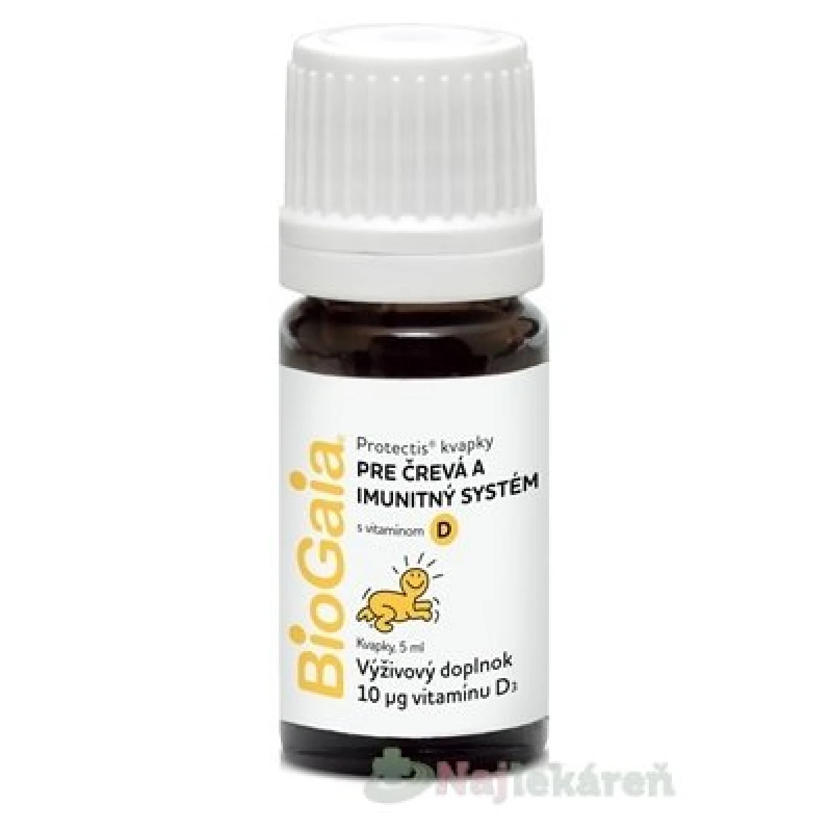 BIOGAIA Protectis s vitaminom D 5 ml · záber 1