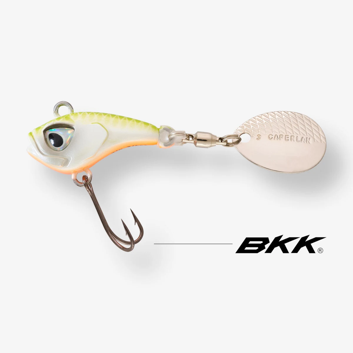 CAPERLAN Nástraha Spintail Waka White Chart 7 g · záber 2