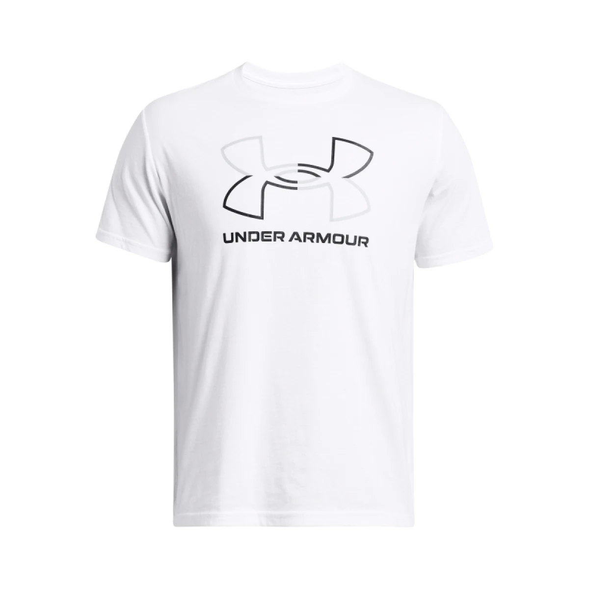 Pánske tričko s krátkym rukávom UNDER ARMOUR UA GL FOUNDATION UPDATE SS-WHT - Pohlavie: Muzi · záber 4