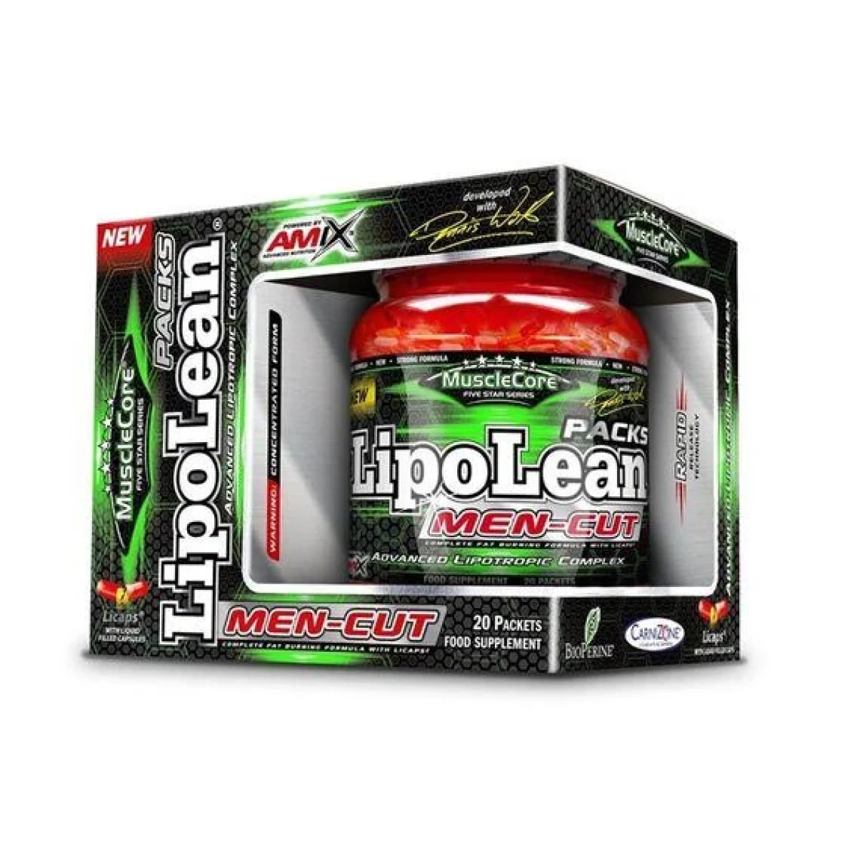 Amix Nutrition LipoLean Men-Cut Packs 20 Dávek · záber 1