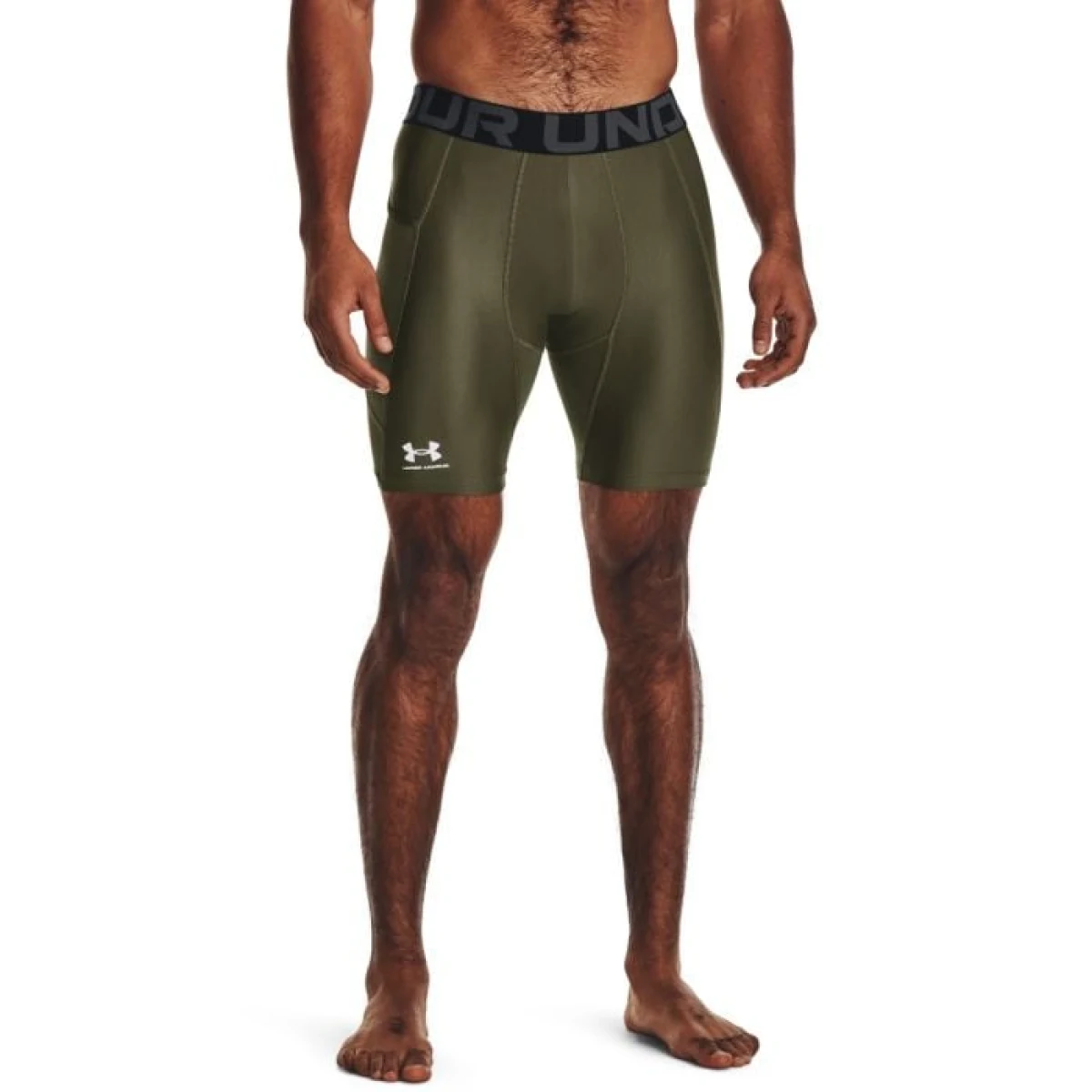Under Armour Kompresné šortky HG Armour Shorts Green MM · záber 2