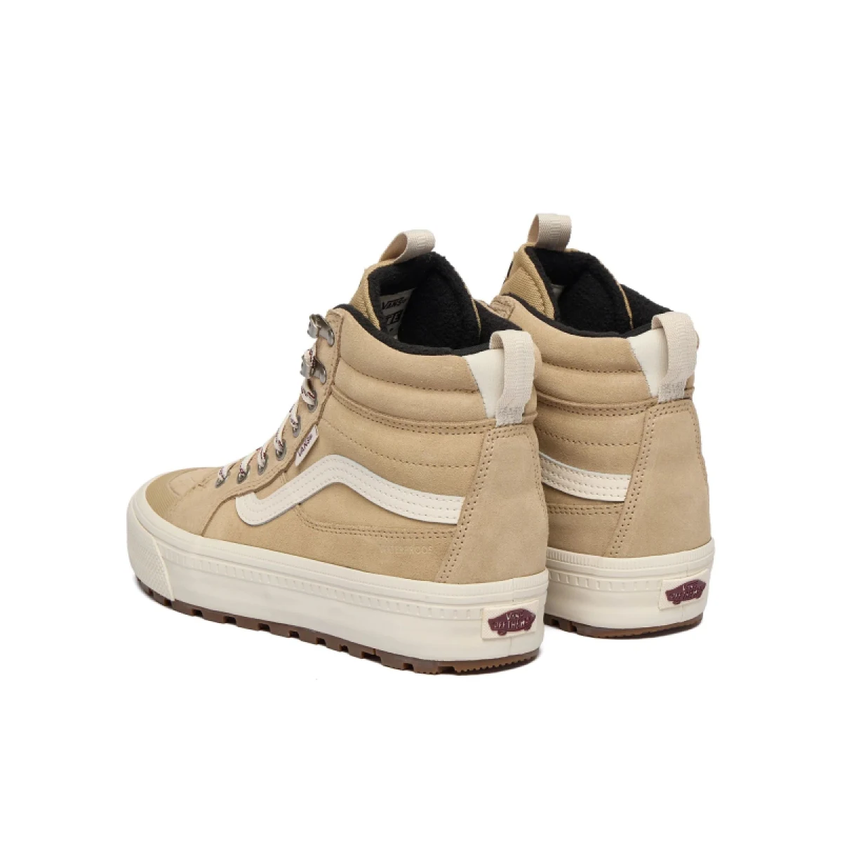 Dámske členkové zimné topánky VANS MTE SK8 HI Waterproof Insulated W tan white · záber 3