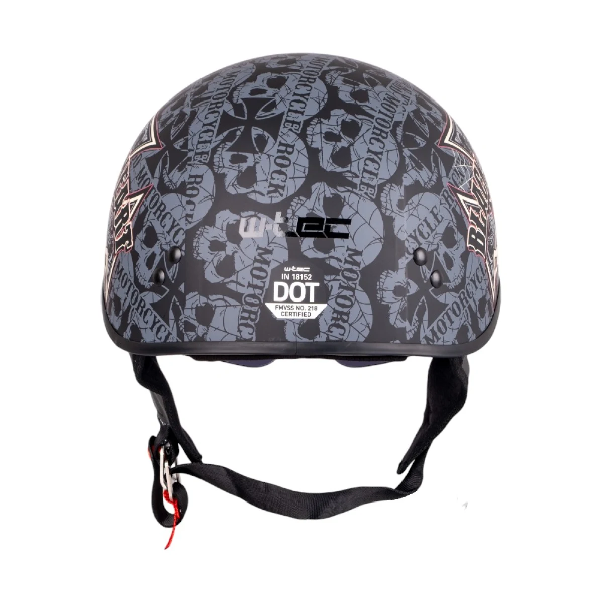 W-TEC Black Heart V535 Cross Skull L (59-60) - Veľkosť: 59-60, L · záber 3
