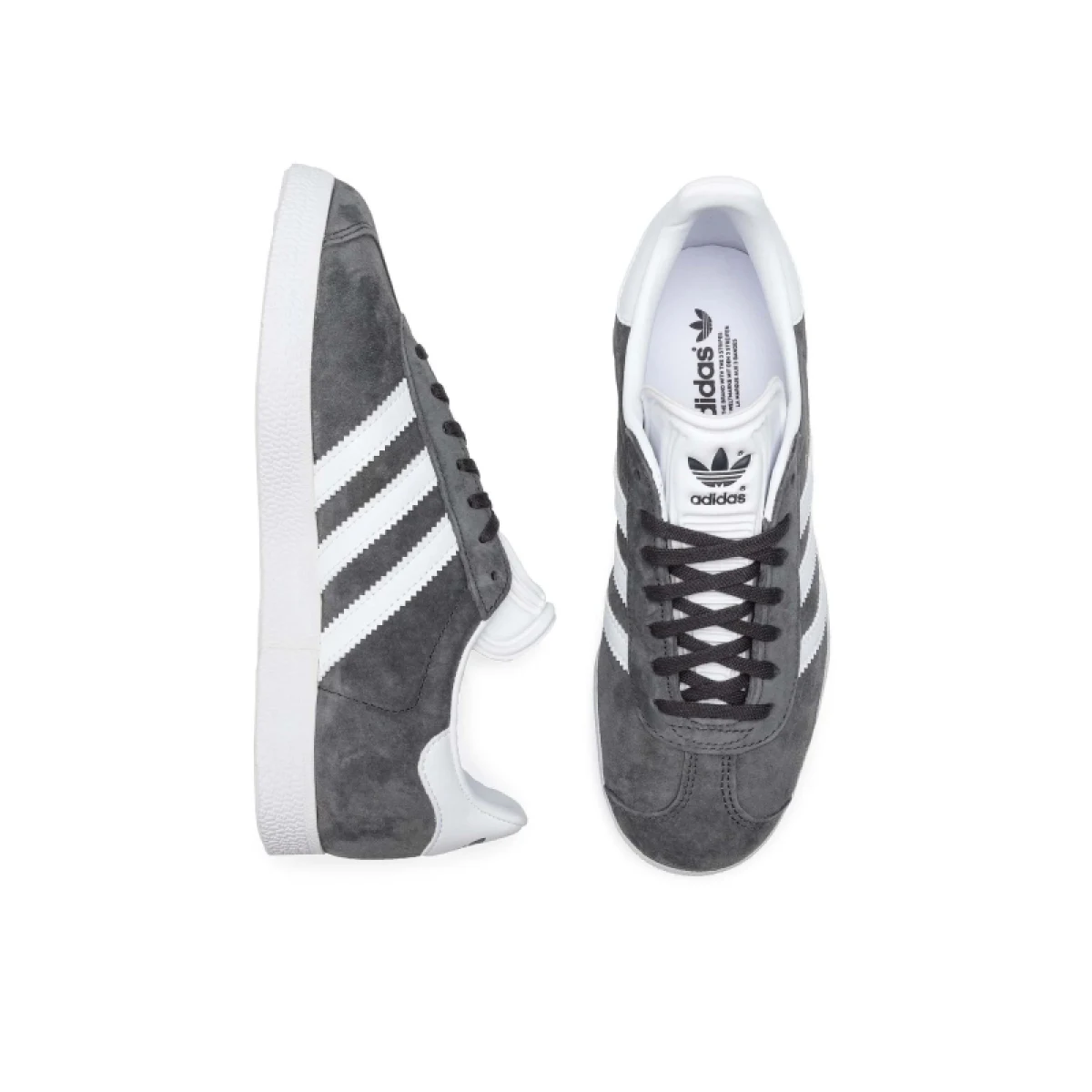 Pánská vycházková obuv ADIDAS Gazelle M grey white gold · záber 5