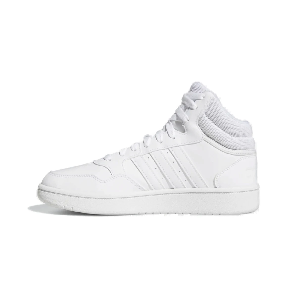 Dámská rekreační obuv ADIDAS Hoops 3.0 Mid cloud white cloud white dash grey · záber 3