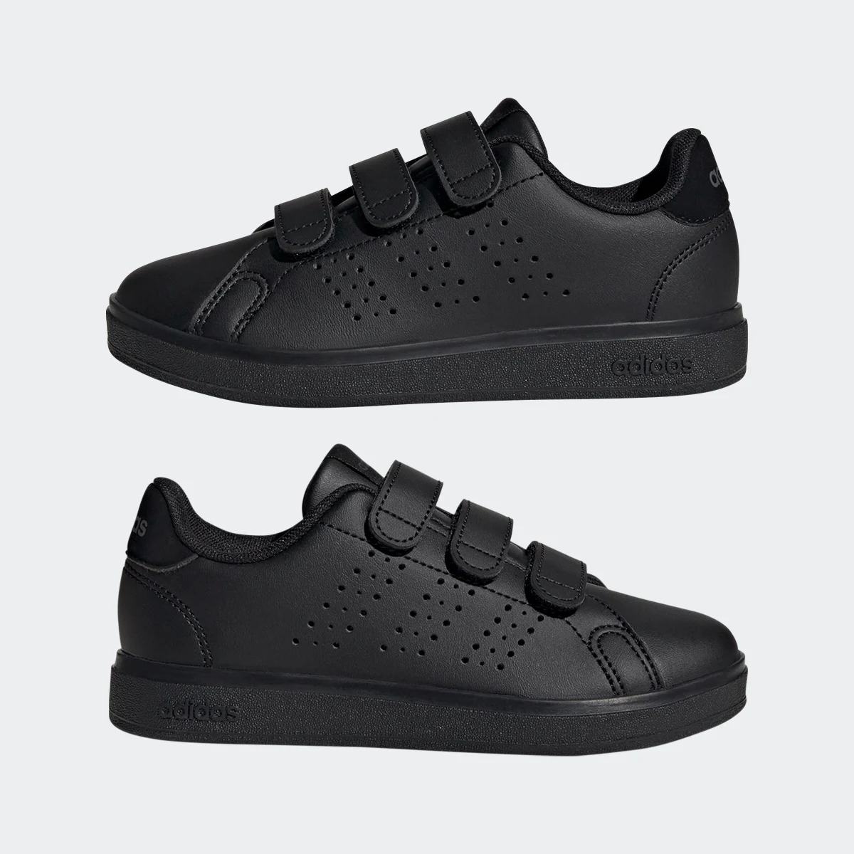 ADIDAS ADIDAS Advantage detská obuv na suchý zips 28-34 čierna 33 · záber 2