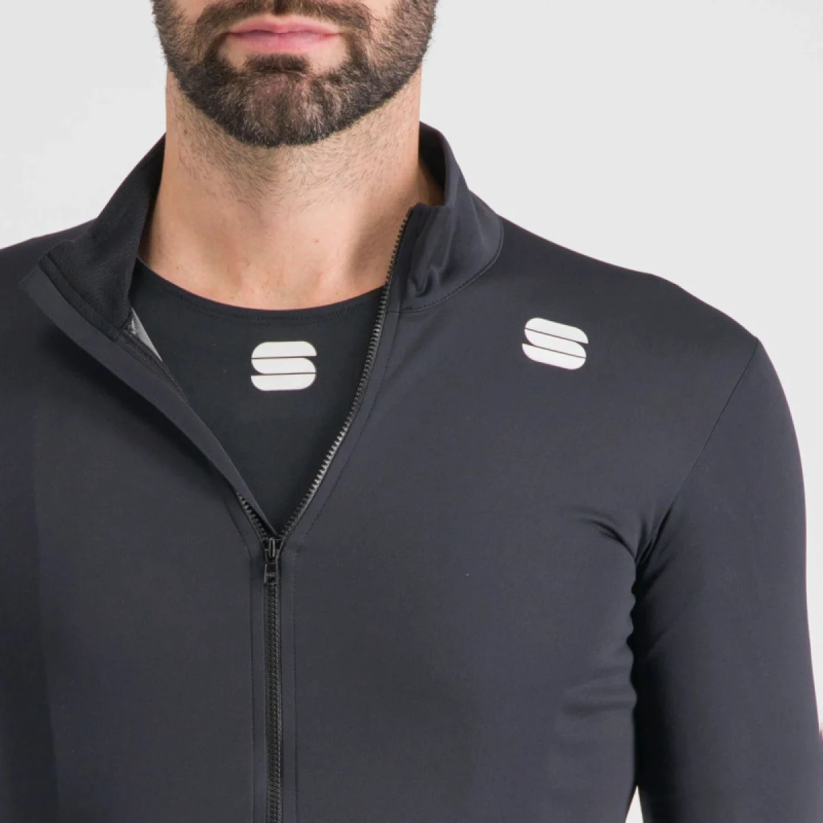 Pánská cyklistická bunda SPORTFUL Fiandre light no rain jacket, black · záber 5