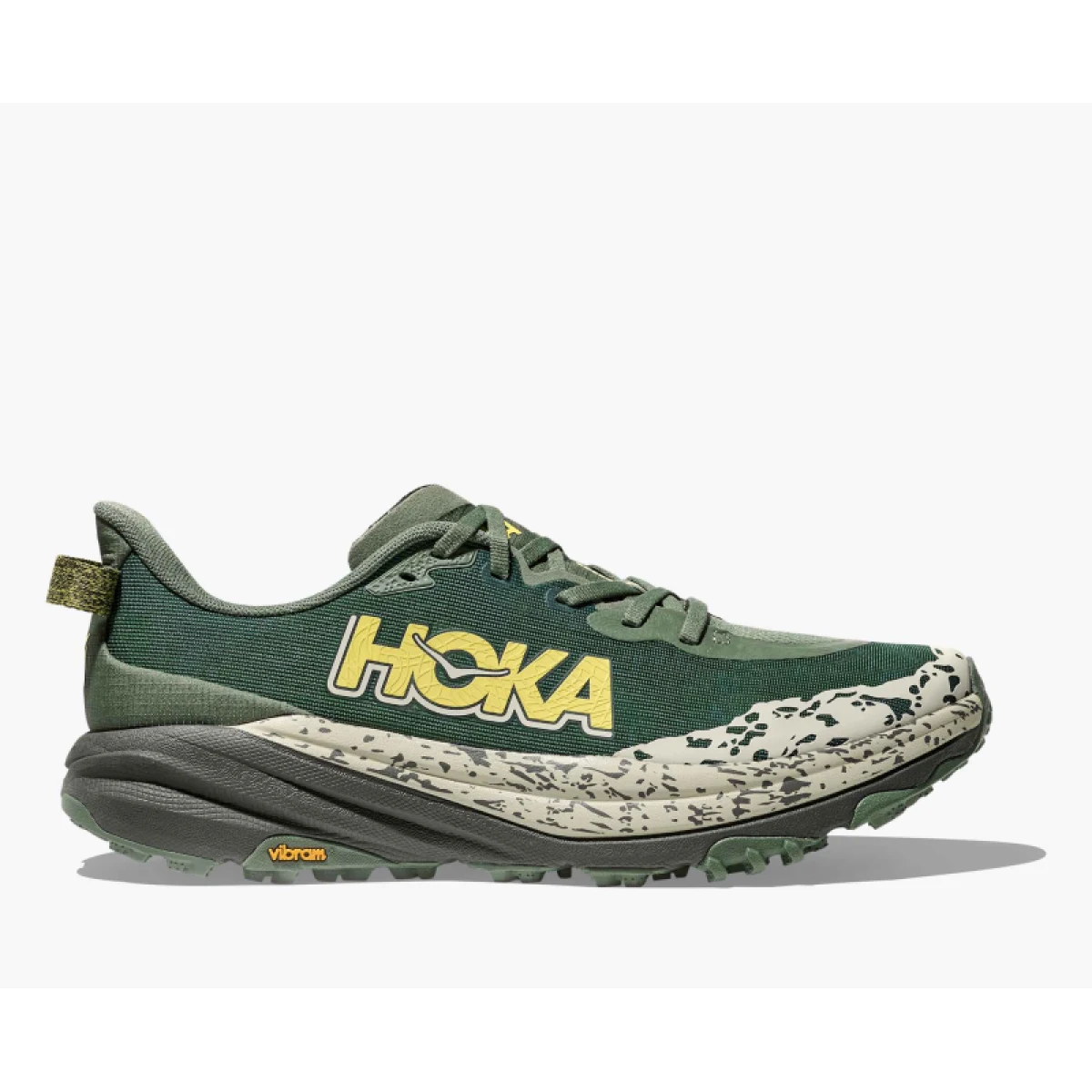 Pánska bežecká trailová obuv HOKA Speedgoat 6 M fern asphalt grey · záber 3