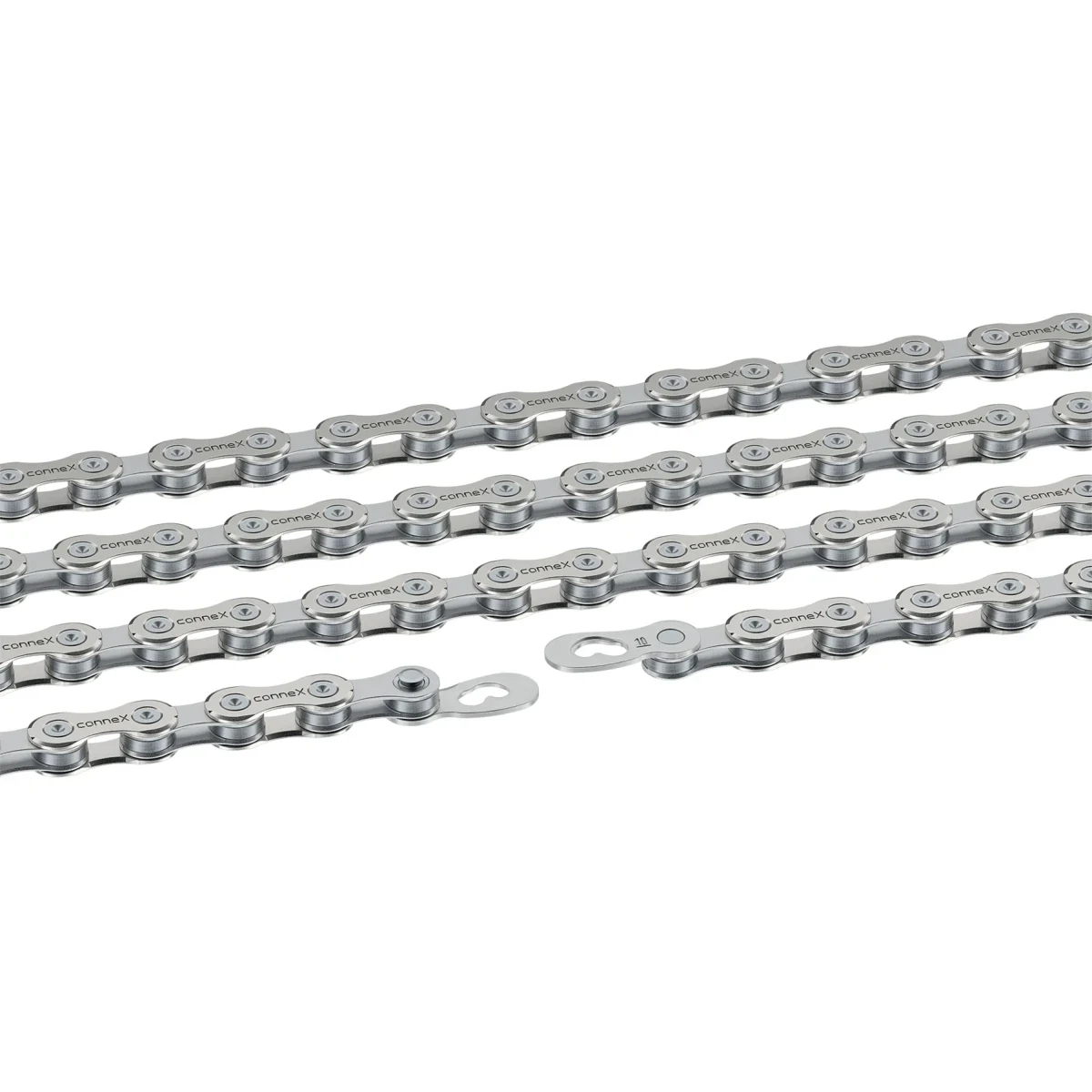 CONNEX Řetěz 10sX pro 10-kolo, stříbrný · záber 1