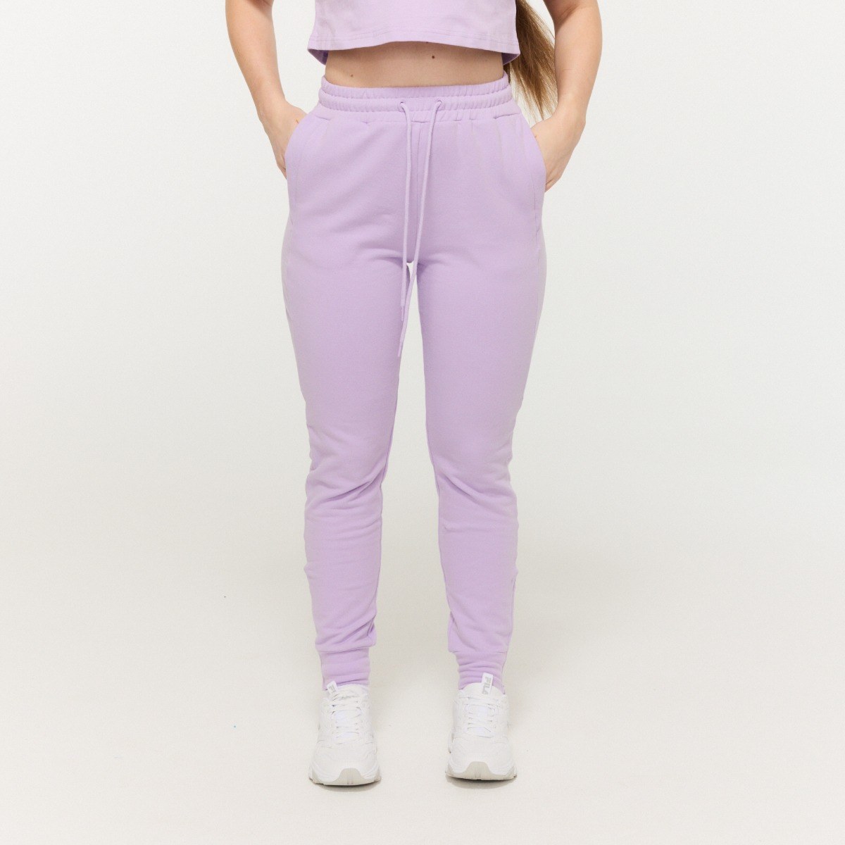 GymBeam Limitless női melegítőnadrág Lavender - Méret: XL | Szín: Fialová | Tömeg: 0,56 g | Csomag: 36 · záber 3