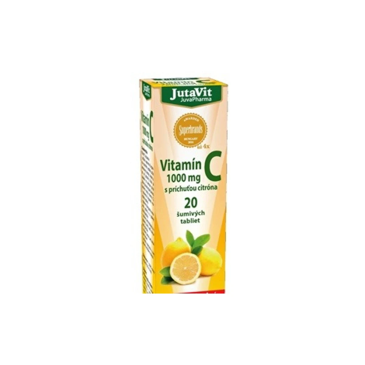JutaVit Vitamín C 1000 mg 20 šumivých tabliet · záber 2