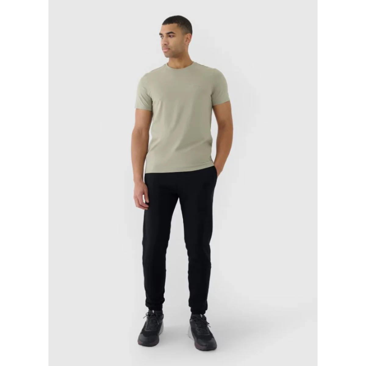 Pánské tepláky 4F TROUSERS CAS M1014-20S-DEEP BLACK · záber 3
