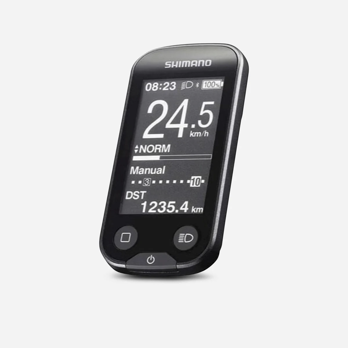 SHIMANO Displej Steps SC-E6100 + upevňovací systém bez · záber 1