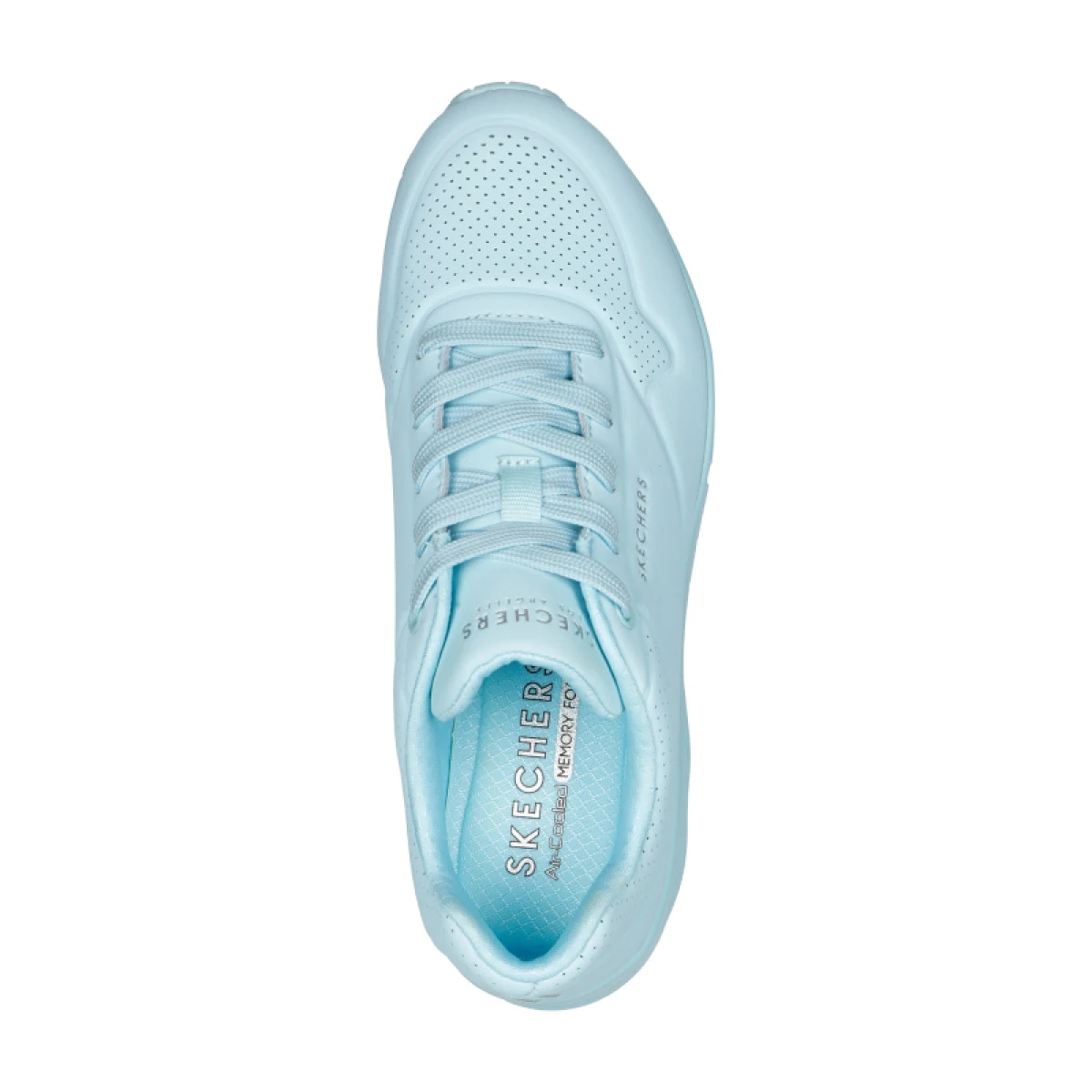 Dámská rekreační obuv SKECHERS Uno Stand On Air light blue · záber 4