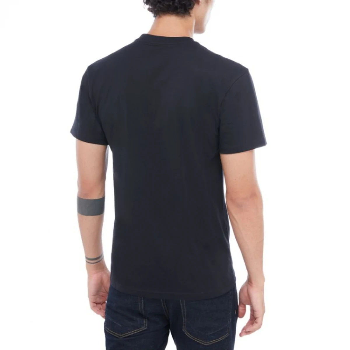 Pánske tričko s krátkym rukávom VANS MN FULL PATCH-BLACK-WHITE · záber 2
