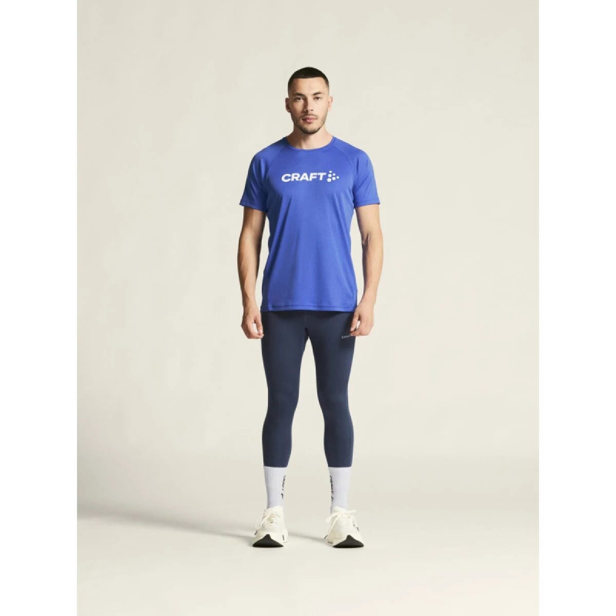 Pánske tréningové tričko s krátkym rukávom CRAFT T-Shirt CORE Essence Logo · záber 3