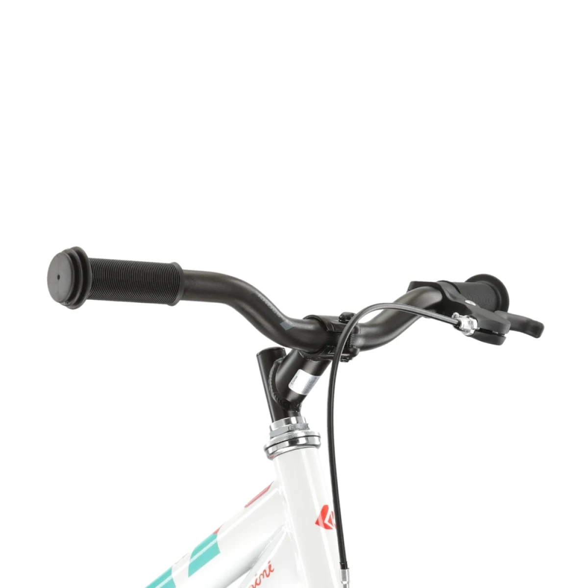Kross Mini 3.0 16" - model 2025 biela / seledynová / korálová / lesk - 9" (100-125 cm) · záber 4