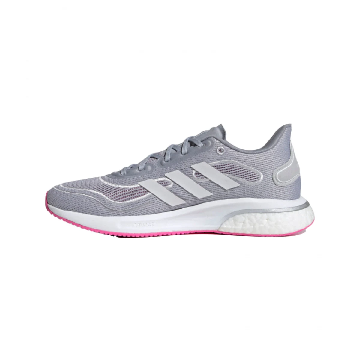 Dámská běžecká obuv ADIDAS Supernova W halo silver cloud white screaming pink · záber 2