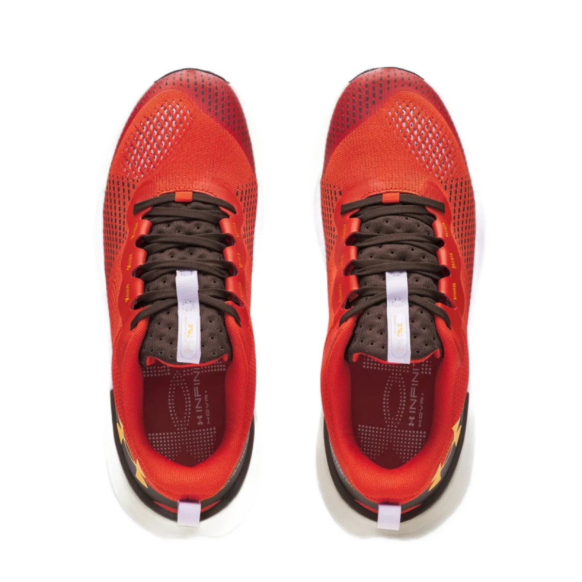 Pánska bežecká trailová obuv UNDER ARMOUR UA Infinite Pro Trail M surplus orange kona brown squad orange · záber 4