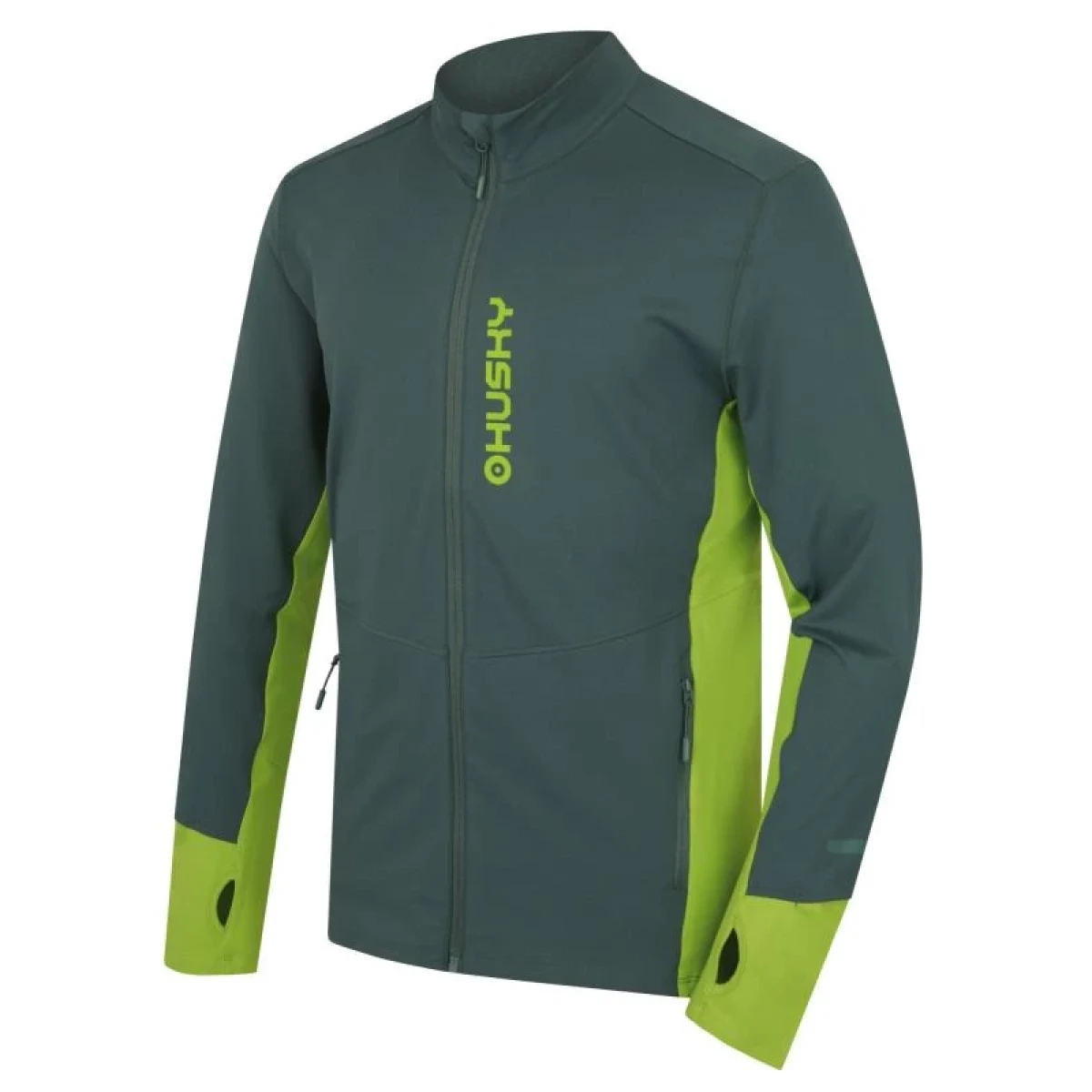 Husky Tame zip M green · záber 1