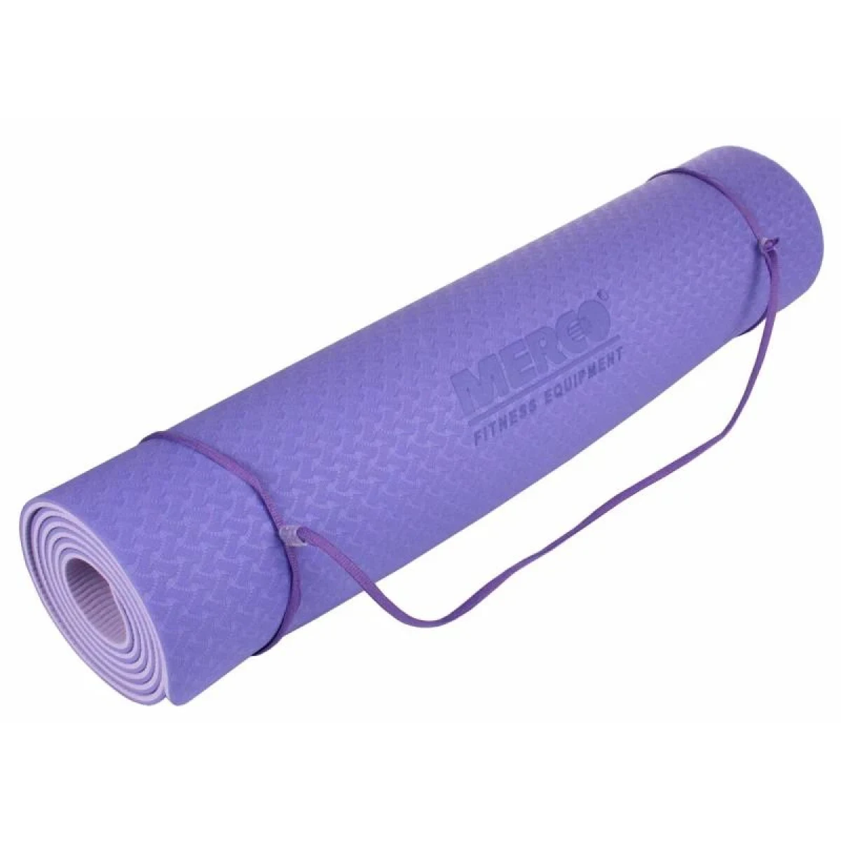 Merco Yoga TPE 6 Double Mat podložka na cvičení fialová-fialová · záber 1