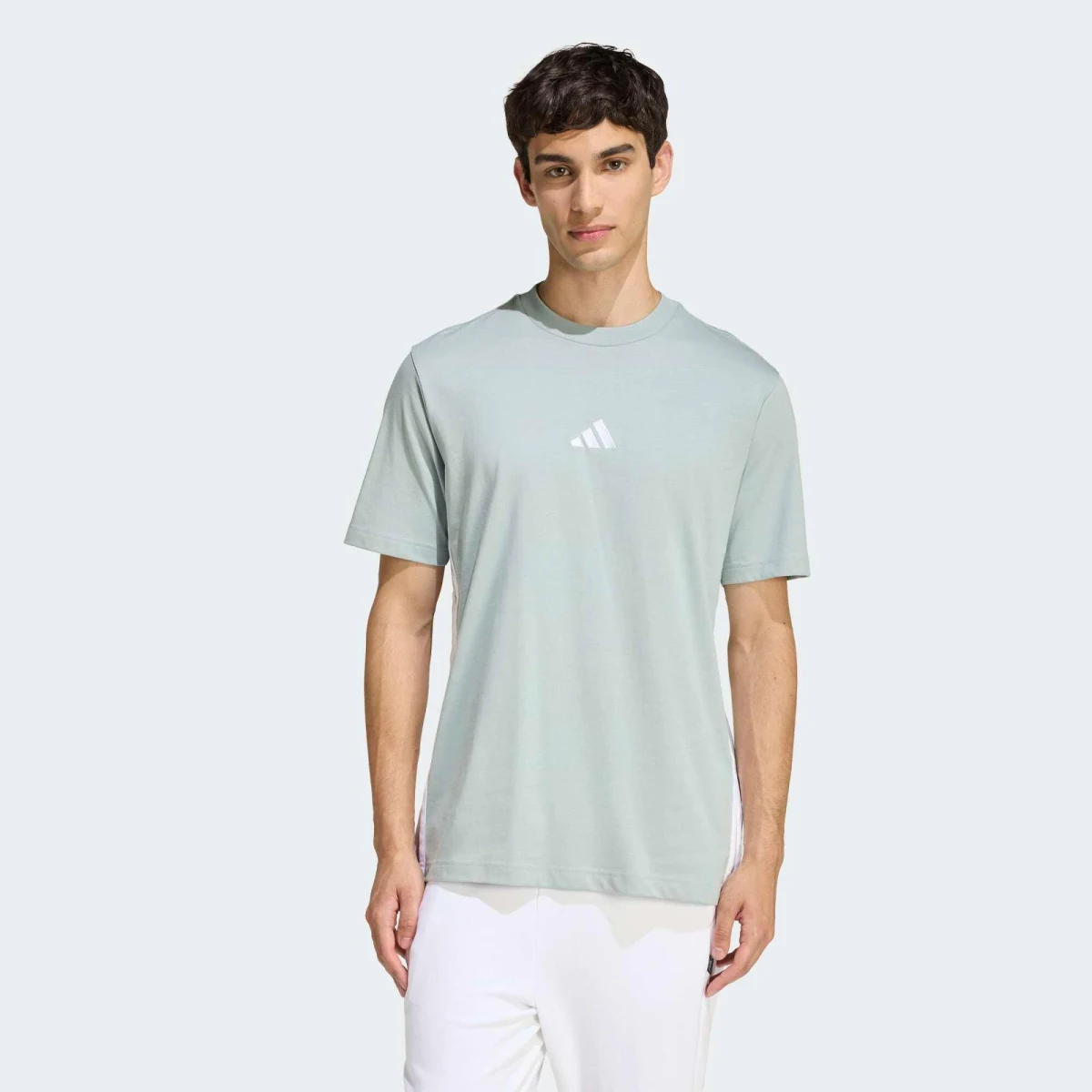 ADIDAS ADIDAS pánske fitness tričko svetlozelené XL · záber 1