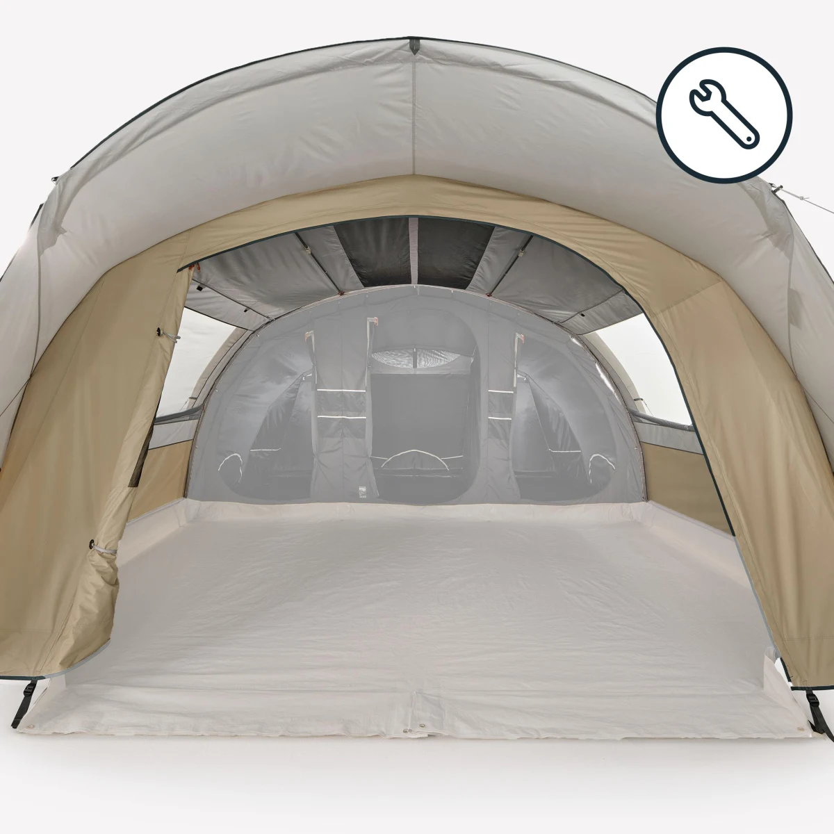 QUECHUA Vonkajší plášť – náhradný diel stanu Air Seconds 6.3 F&B bez · záber 1