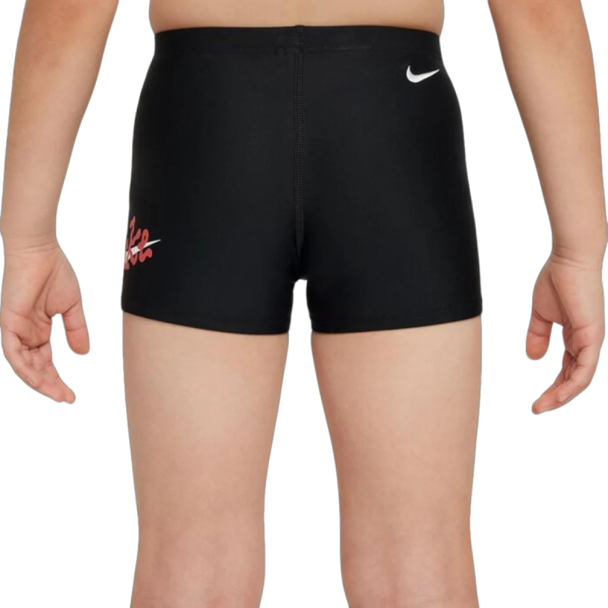 Chlapecké plavky NIKE SWIM Scribble Square Leg-001-Black · záber 2