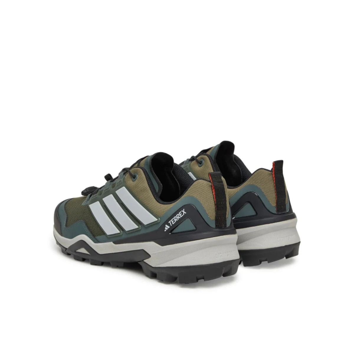 Pánska nízka turistická obuv ADIDAS Terrex Skychaser M olive strata grey two core black · záber 4